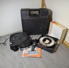  As is Kodak Carousel 760H Slide Projector  Remote  Model C Case  Tray