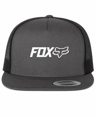 Brandneu Fox Racing Og Icon Snapback Hut Dunkelgrau Hergestellt IN USA Limited