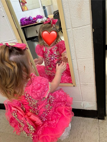 Custom Janice Jackie toddler 18/3 Cupcake Pageant Dress - Picture 5 of 5