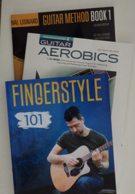 Guitar Music Books Lot 3 Troy Nelson, Dan Thorpe, Hal Leonard Method Book
