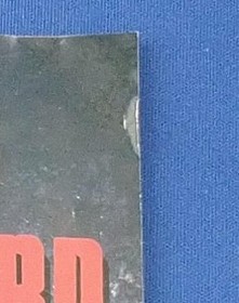 Capcom Resident Evil Sega Saturn Game Used with Slight Page Tear