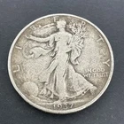 Photo of a 1937-P Walking Liberty Half Dollar from an eBay listing that sold on Jul 21, 2026