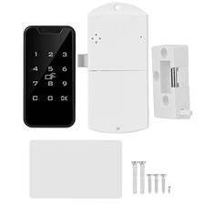 Electronic Cabinet Lock Kit Digital Touch Keypad Lock Code,Fingerprint Door L...