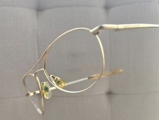 Vintage Adrienne Vittadini Women Glasses Frame Gold Tone Eyewear Frame only