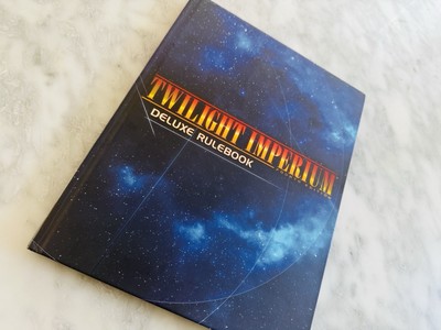 TWILIGHT IMPERIUM Fourth Edition 4th Deluxe Hardcover RULEBOOK NEW