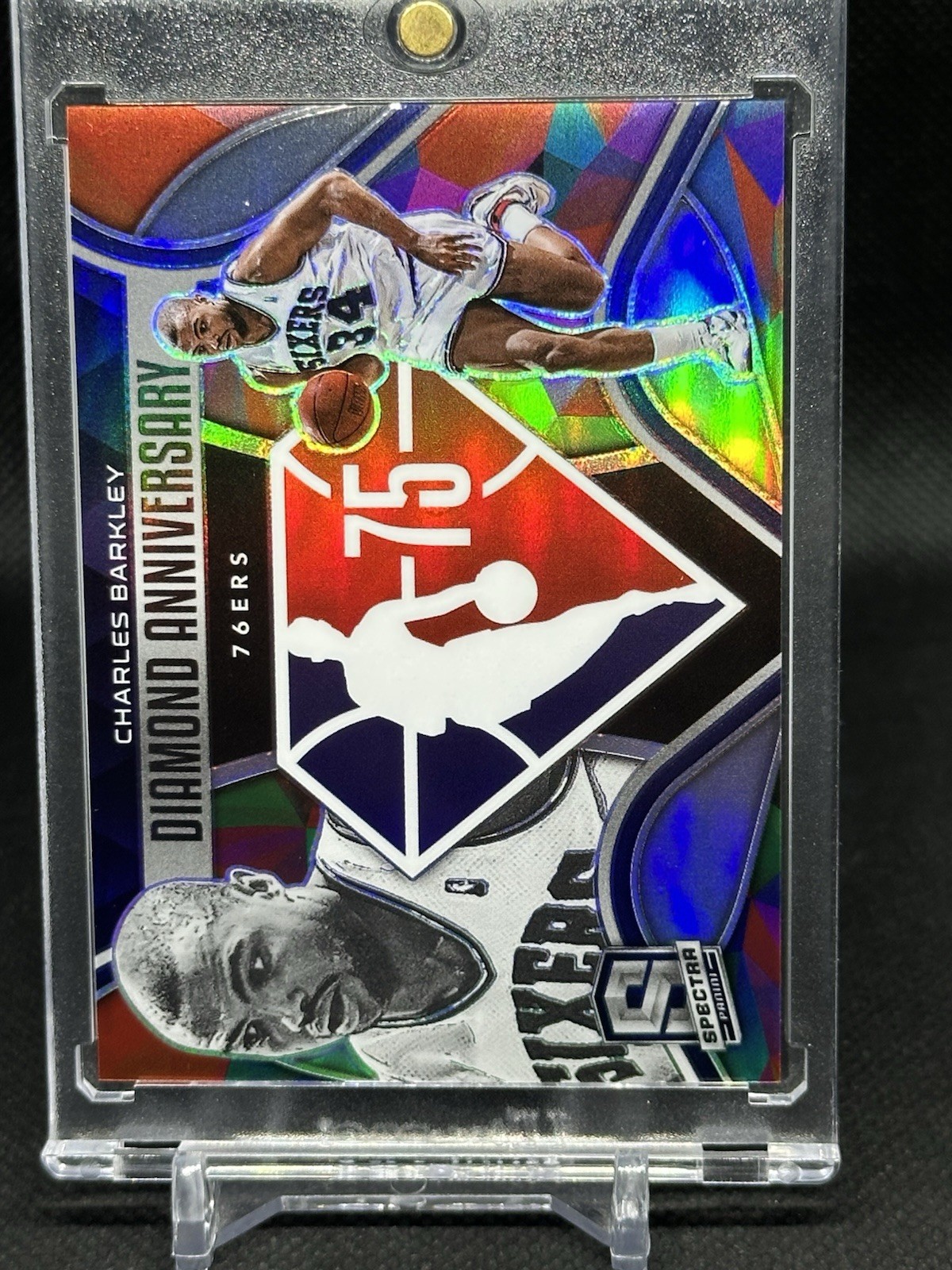 2021-22 Panini Spectra Charles Barkley Diamond Anniversary