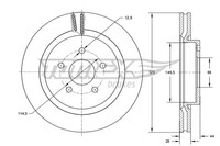 Tomex Brakes 2X Bremsscheibe Vorne Ø320 Mm FüR Nissan Qashqai +2 I J10 JJ10