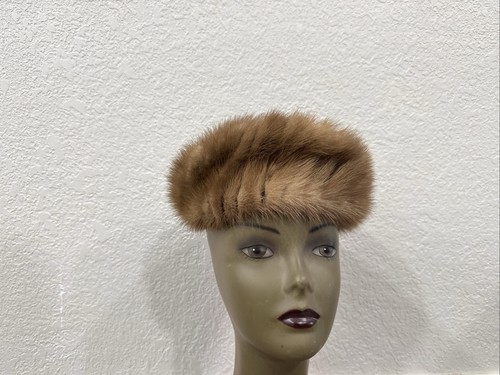 Vintage Dayton's Women's Hat Brown Fur ? fur type unknown?