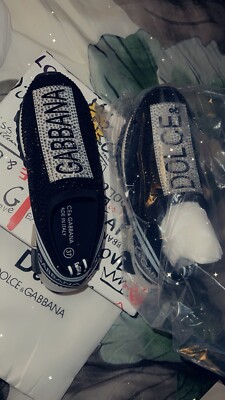 Size 37/6.5 - Dolce&Gabbana Dolce & Gabbana Stretch Mesh Fast Sneaker Black W
