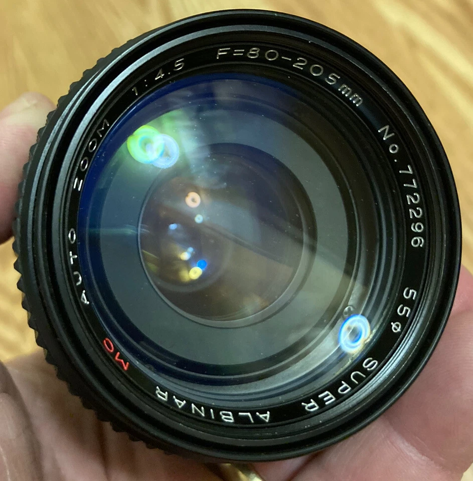 Minolta SRC Mount Super Albinar Auto Zoom MC F=80-205mm f4.5 Macro Lens 35mm SLR - Image 3 of 4