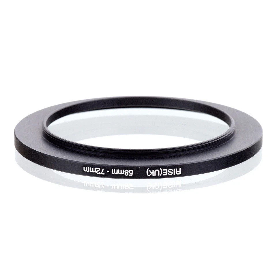 58mm-72mm 58mm to 72mm 58 - 72mm Step Up Ring Filter Adapter for Camera Lens - Image 3 of 4
