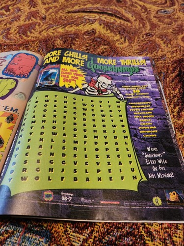 Totally Fox Kids Magazine Spring 1997 Power Rangers Turbo Goosebumps Beetleborgs - Picture 12 of 16
