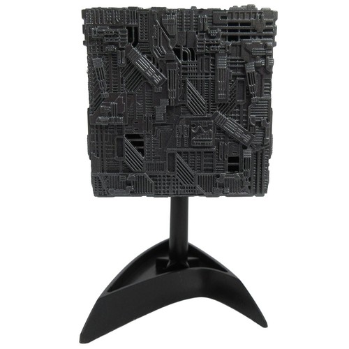 Model Borg Cube Lights + Makes Sounds Star Trek Next Generation Ship - See Video - Picture 5 of 8