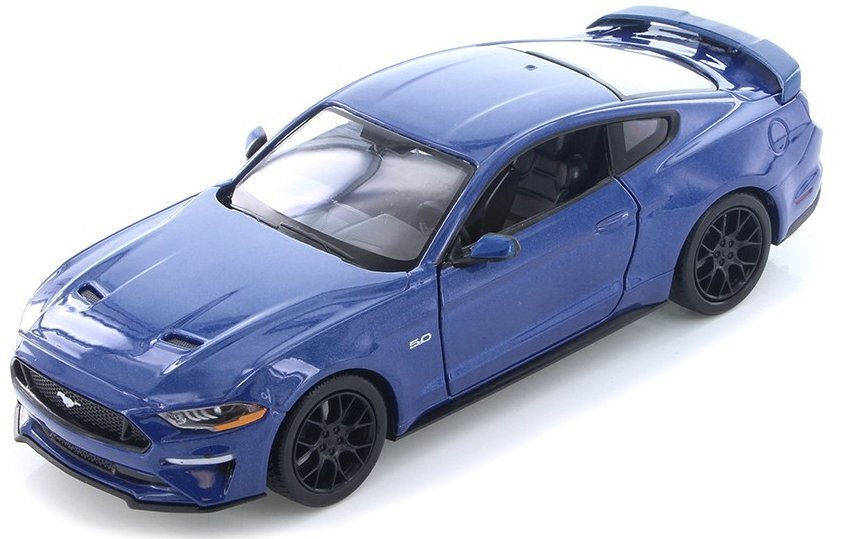 FORD Mustang GT - 2018 - bluemetallic - MotorMax 1:24 | eBay