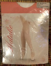 Natalie Childs Footed Dance Tights White LC Large T099C