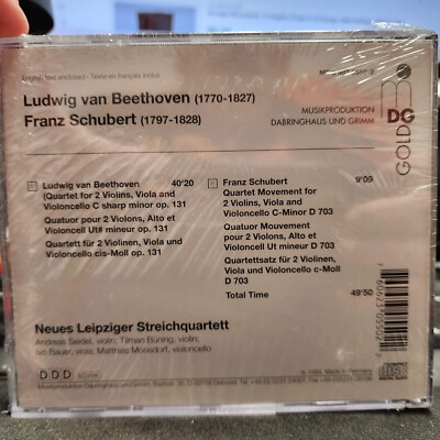 Beethoven Op. 131 cd The Leipzig String Quartet neues Leipziger