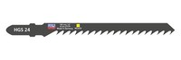 Wilpu Hgs 24 - StichsäGeblatt - 75 Mm - 6.35 Zpz (5 StüCk) Kurven-SäGeblatt