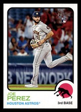 Joe Perez 2022 Topps Heritage #572 Houston Astros ROOKIE Buy10get5FREE