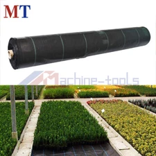 4×150FT Weed Barrier Fabric Woven Garden Ground Weed Cover Landscape Heavy Duty