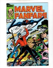 Marvel Comics Marvel Fanfare Volume 1 Book #16 VF+ 1984