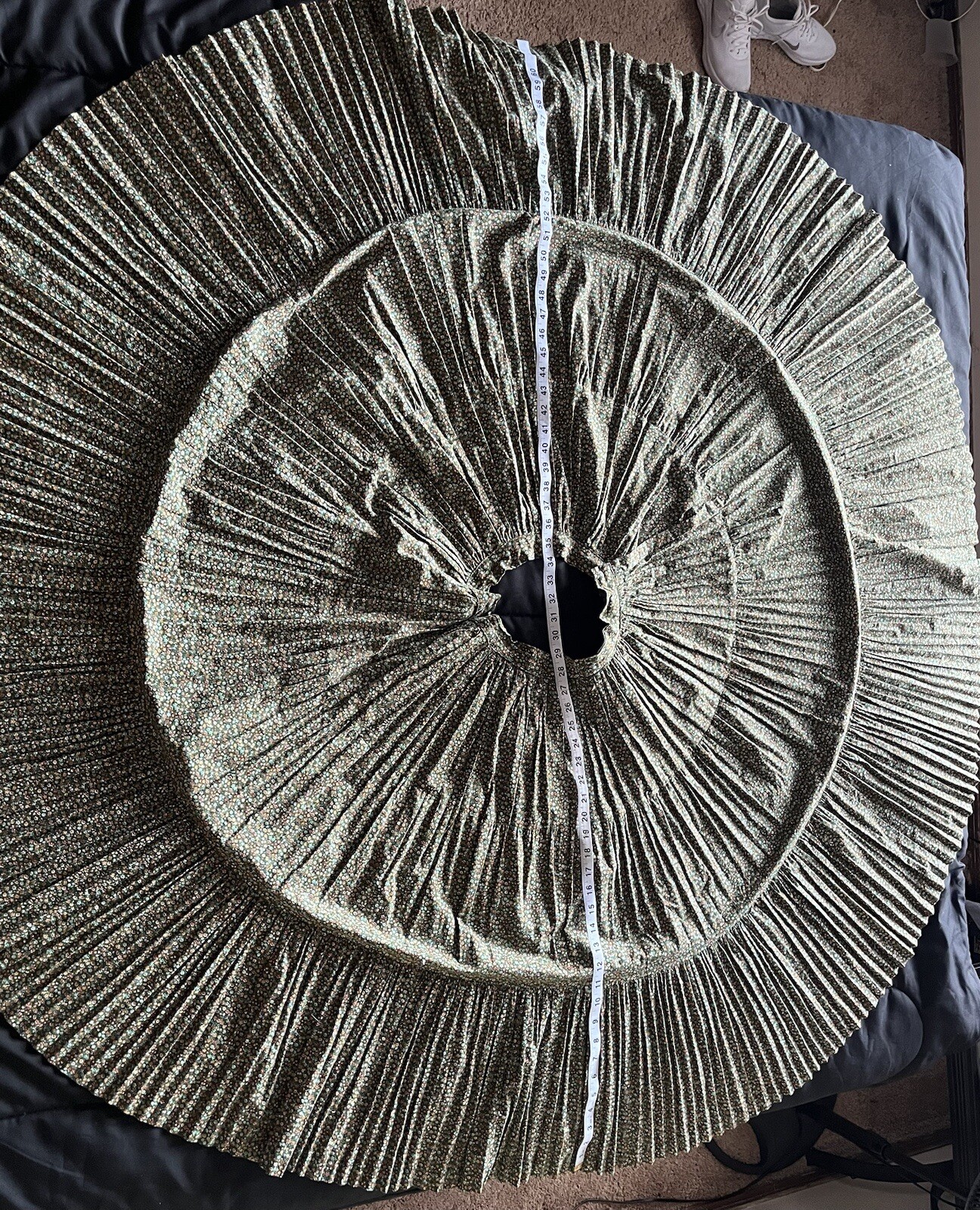 Martha of Taos Rare Vintage Ditsy print Broomstic… - image 3