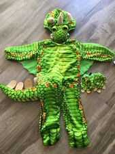 Underwraps Size 6-12 Months Plush Dragon Dinosaur Costume Includes Gloves  