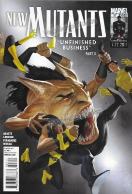 Marvel Comic Books · New Mutants · 4 Issues 27,32,34,35 · All New & Sealed