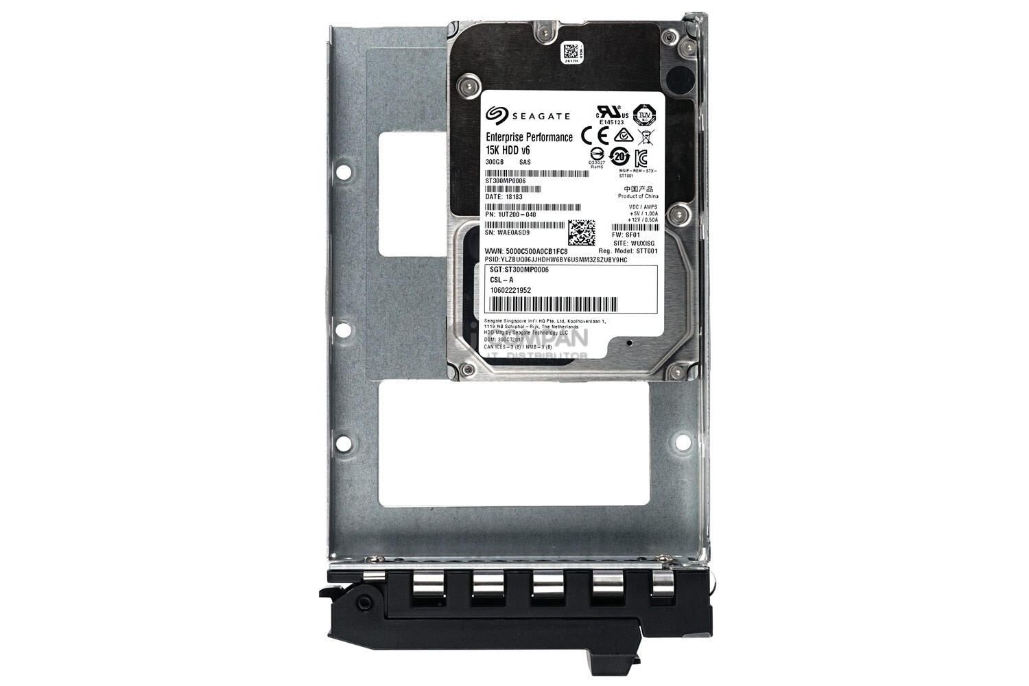 Fujitsu 300GB 15K SAS 12G 2.5” Hard Drive 10602221952 For RX2530  