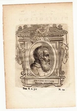 Engravings 18th century Girolamo Sellari Girolamo da Carpi Ferrara Paintings Painters 1767