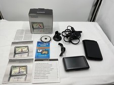 Garmin Nuvi 255W GPS Navigation Car Charger Mount Bundle Tested Works w/ Box