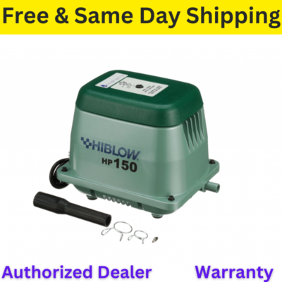 #ad HIBLOW HP 150 Pond Aerator Septic Linear Air Pump Free Shipping $649.00