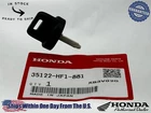 Honda OEM Blank Key (TYPE2) 35122-HF1-881 / 1990-15 FourTrax Recon 200 250 300