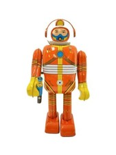 Cragstan Nomura Toy Reprint Tin Toy Space Man Robot F/S FEDEX