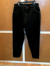 Gitano black womens denim jeans size 14 avg length