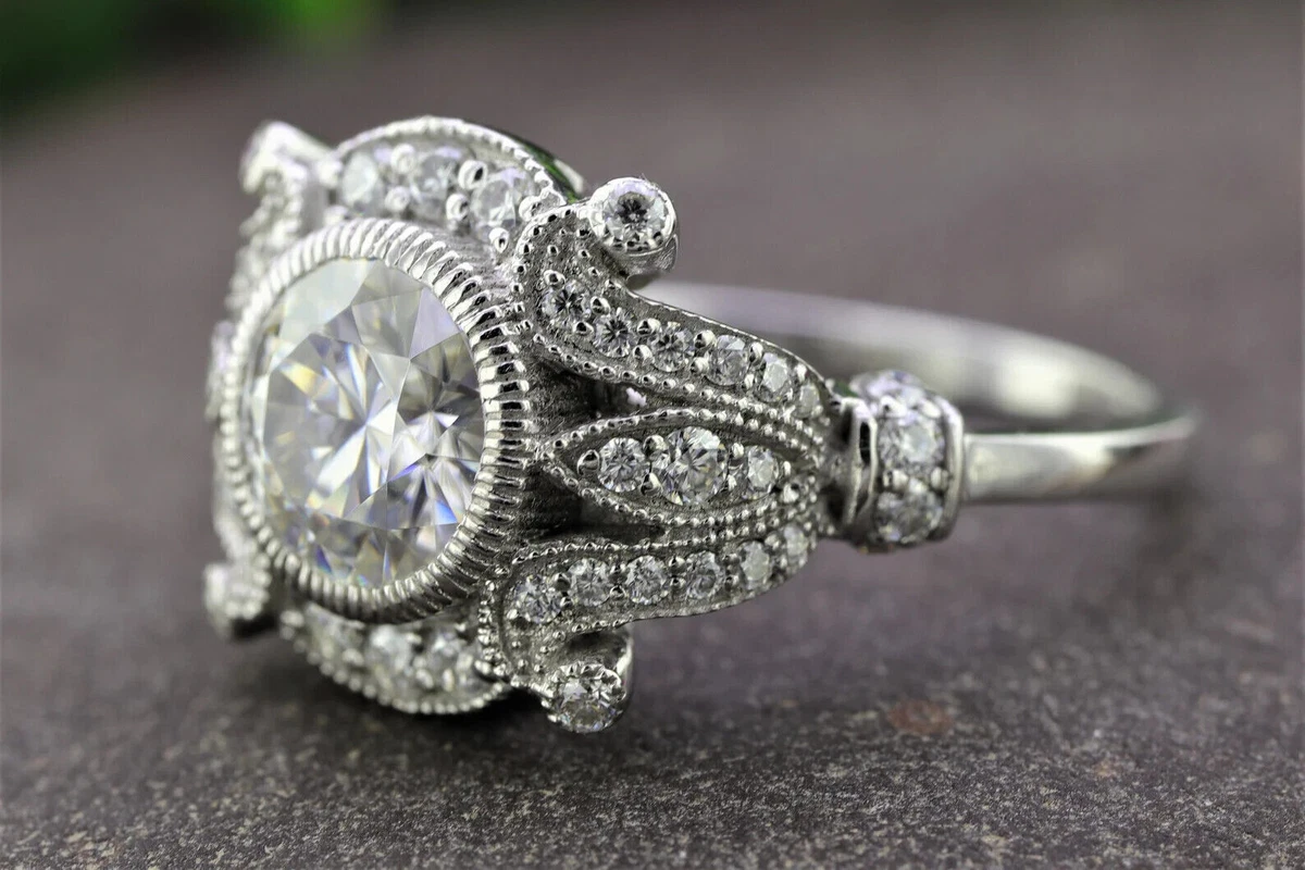 Vintage wedding clearance rings ebay
