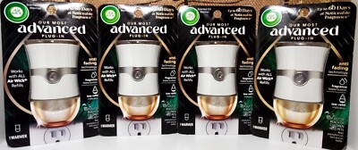 4 Air Wick Fragrance Boost,Anti-fading, Advanced Plug-in Scented Oil Warmer