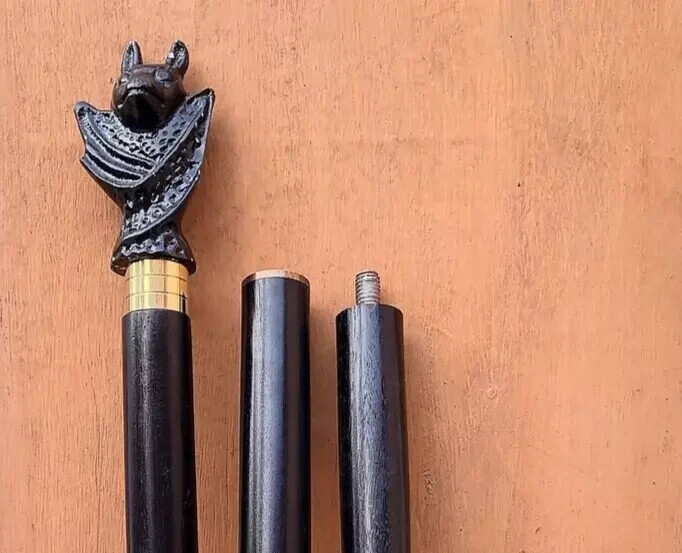 Antique Designer Solid brass Head Handle Victoria… - image 15