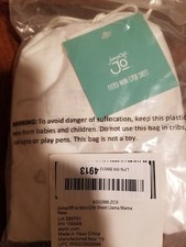 JumpOff Jo   Fitted Mini Crib Sheet 24 x 38 x 5 Inches - Llama Mama NIP