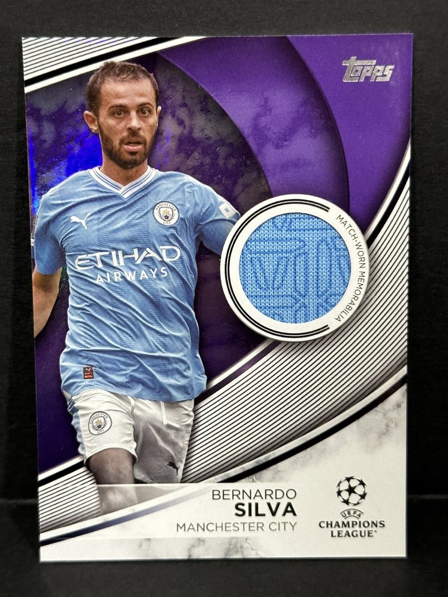 2023-24 Topps UEFA Club Competitions Bernardo Silva Match