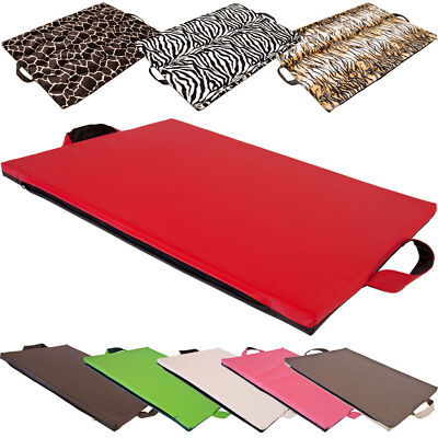 CopcoPet Hundematte Hundekissen Hundebett Matratze Kunstleder Fellimitat Stoff