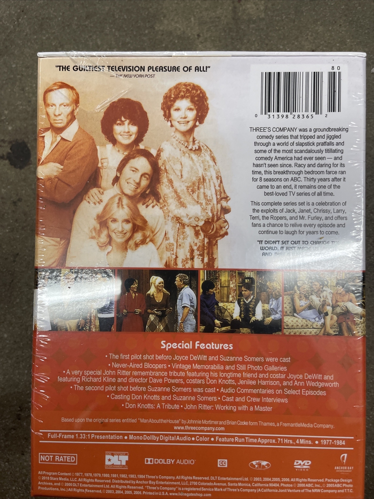 Three's CompanyThe Complete Series (DVD, 2018, 29Disc Set, Seasons 1