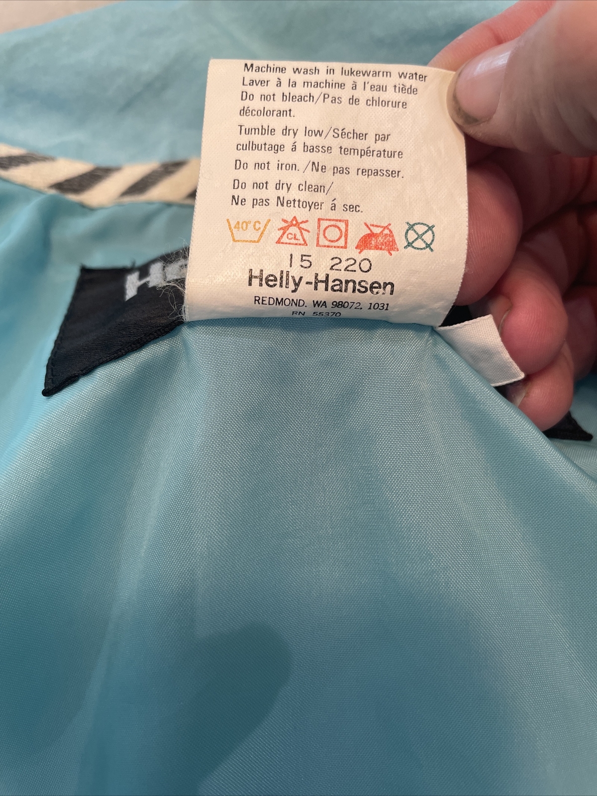 Helly Hansen Medium Jacket LIFA Full Zip Windbrea… - image 10