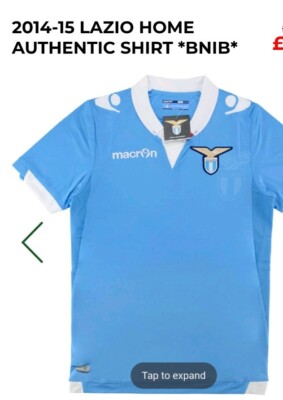 SS Lazio 2014/15 passt als UK-XL Oberklasse  UVP 82,00  sehr eng anliegend*