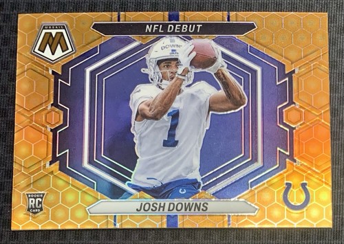 Josh Downs 2023 Mosaic Honeycomb Debut Rookie Football Card Case Hit WOW