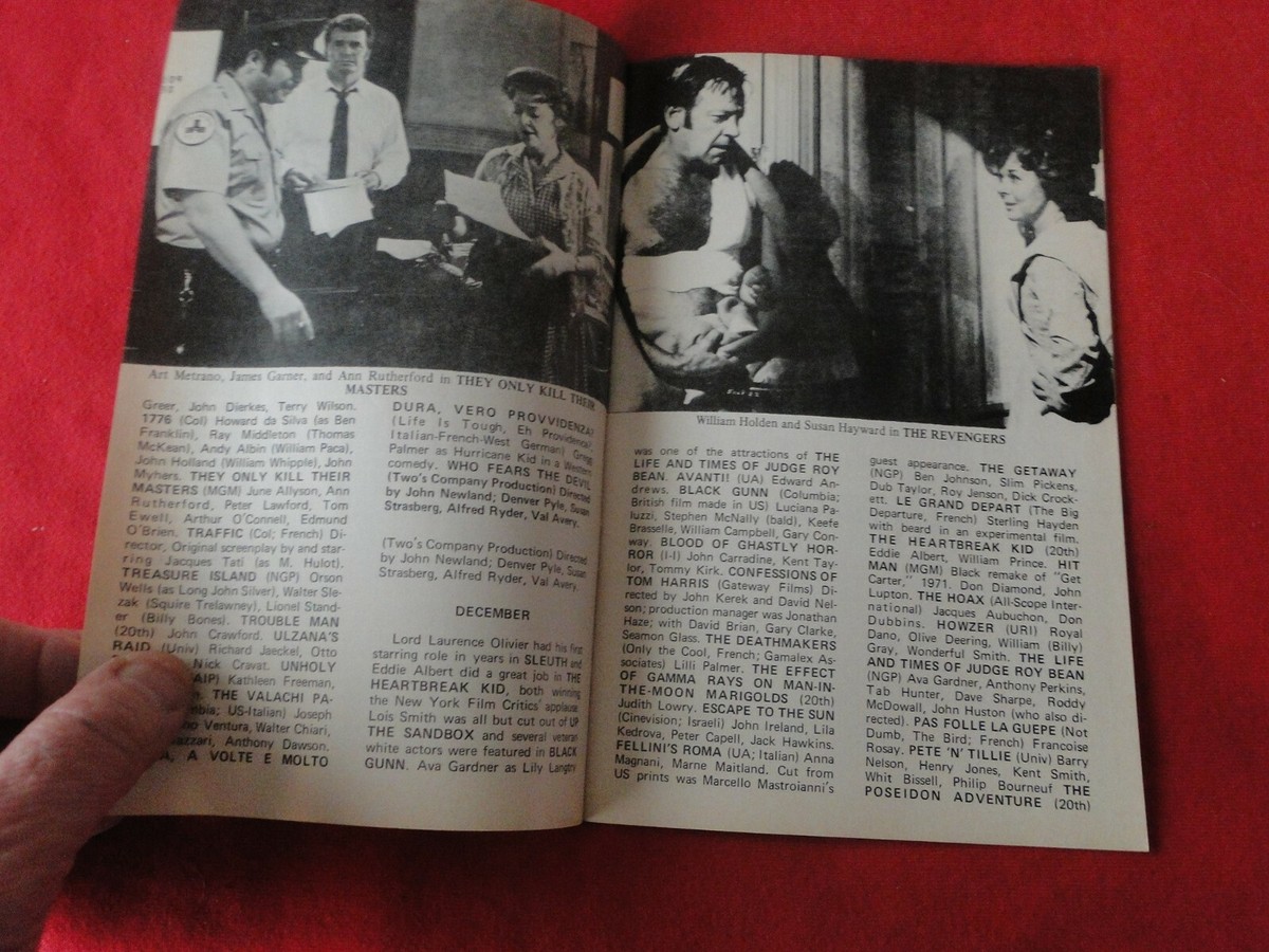 Vintage Cinema Film Magazine Film Fan Monthly 1973 Rita Vintage Cinema Film Magazine Film Fan Monthly 1973 Rita