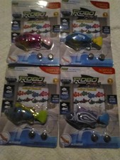 Lot Of 4-SCIENCE  TECHNOLOGY  Robo Fish  My Pet Fish
