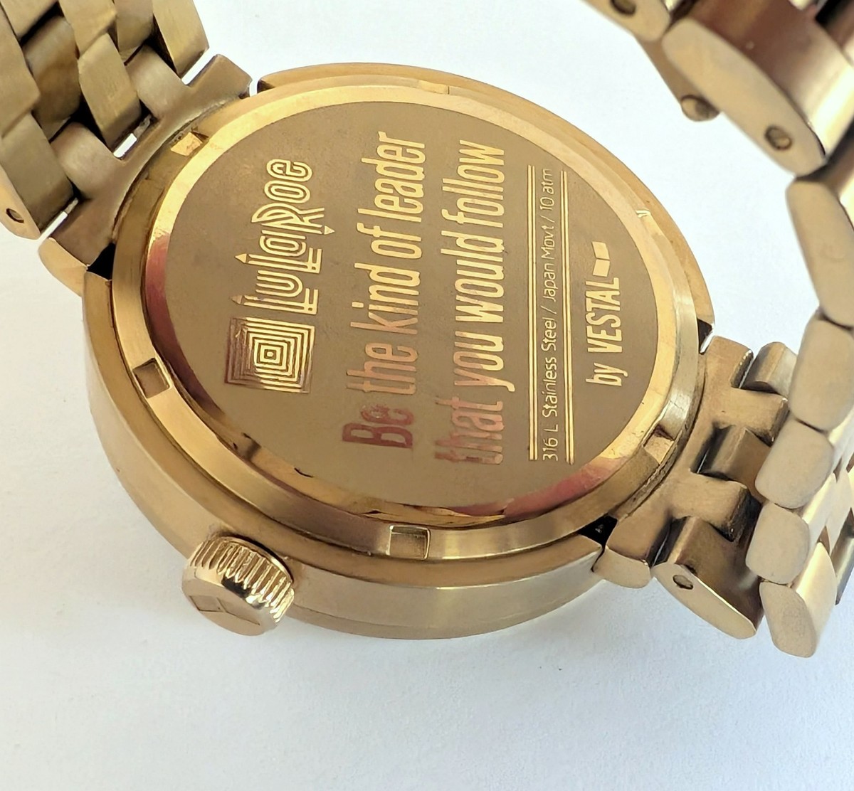Vestal LuLaRoe Gold Trainer Watch LulaRoe Vestal Men main image 3