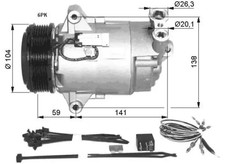 Klimaanlagen – Kompressor PAG 46 32427 NRF für OPEL ASTRA H Caravan ASTRA H