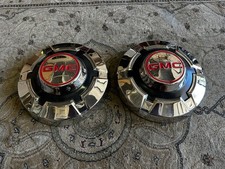 2 Nice Gmc C20 69-72-75 Poverty Truck Oem Wheel Stainless Dog Dish Caps 34 Ton 2 Nice Gmc C20 69-72-75 Poverty Truck Oem Wheel Stainless Dog Dish Caps 34 Ton