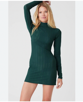 Alo Yoga Euphoria Dress Womens Size Small Green Knit Mock Neck Mini Bodycon | eBay Alo Yoga Euphoria Dress Womens Size Small Green Knit Mock Neck Mini Bodycon | eBay